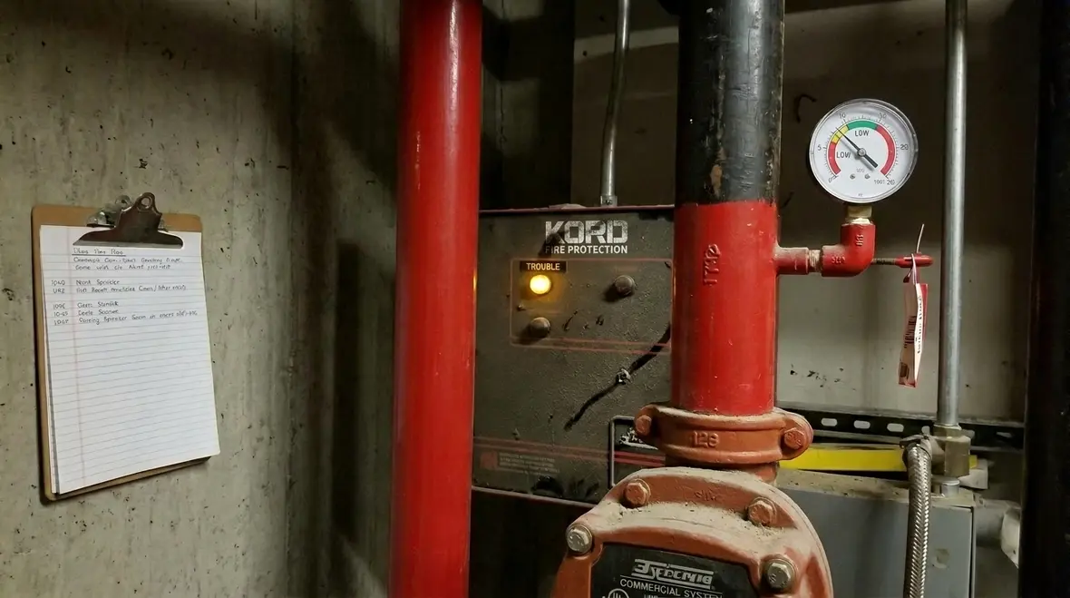 Fire suppression impairment response planning for building owners