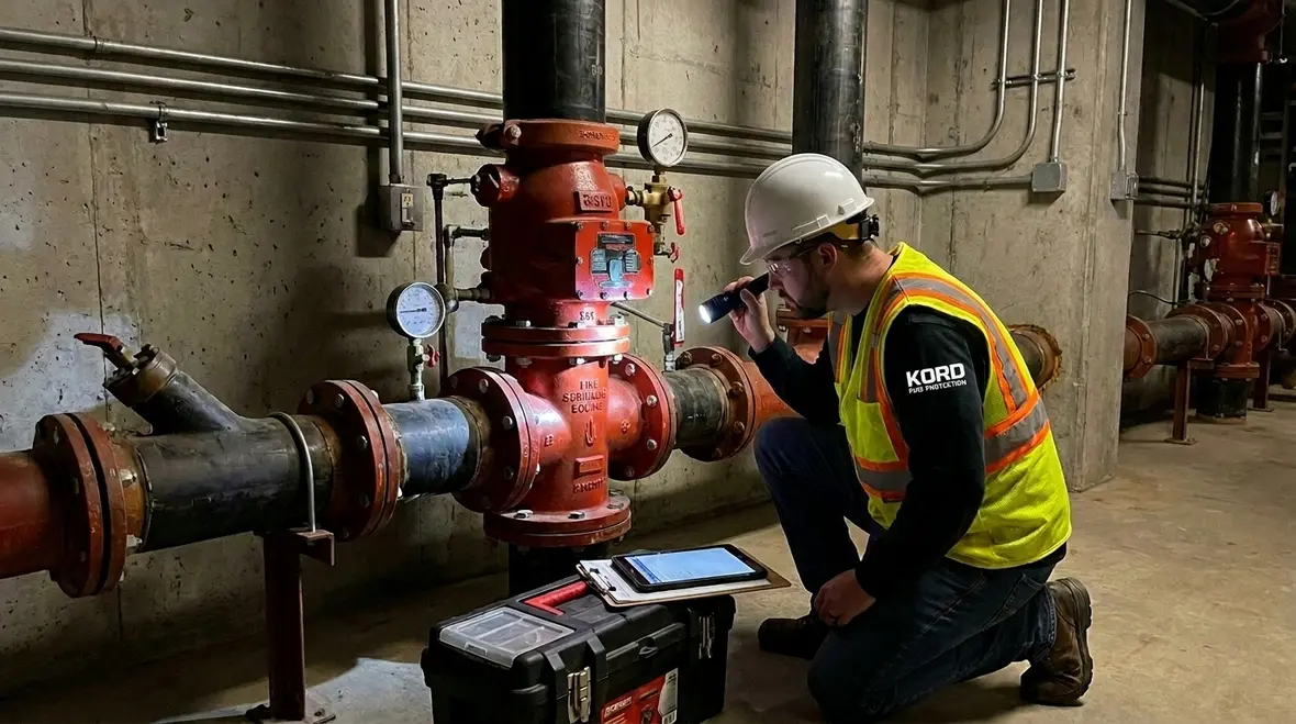 Fire suppression system impairment planning and inspection