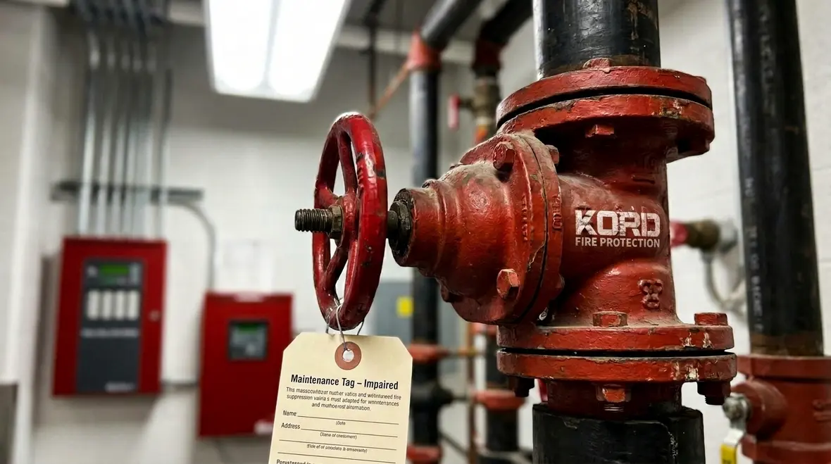 Fire suppression impairment inspection and support from Kord Fire Protection