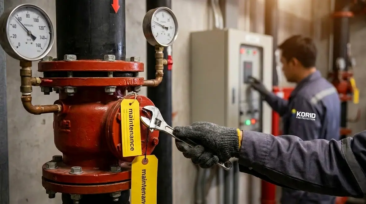 Fire suppression impairment planning and inspection