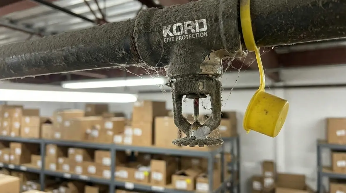Fire suppression impairment prevention in a commercial facility