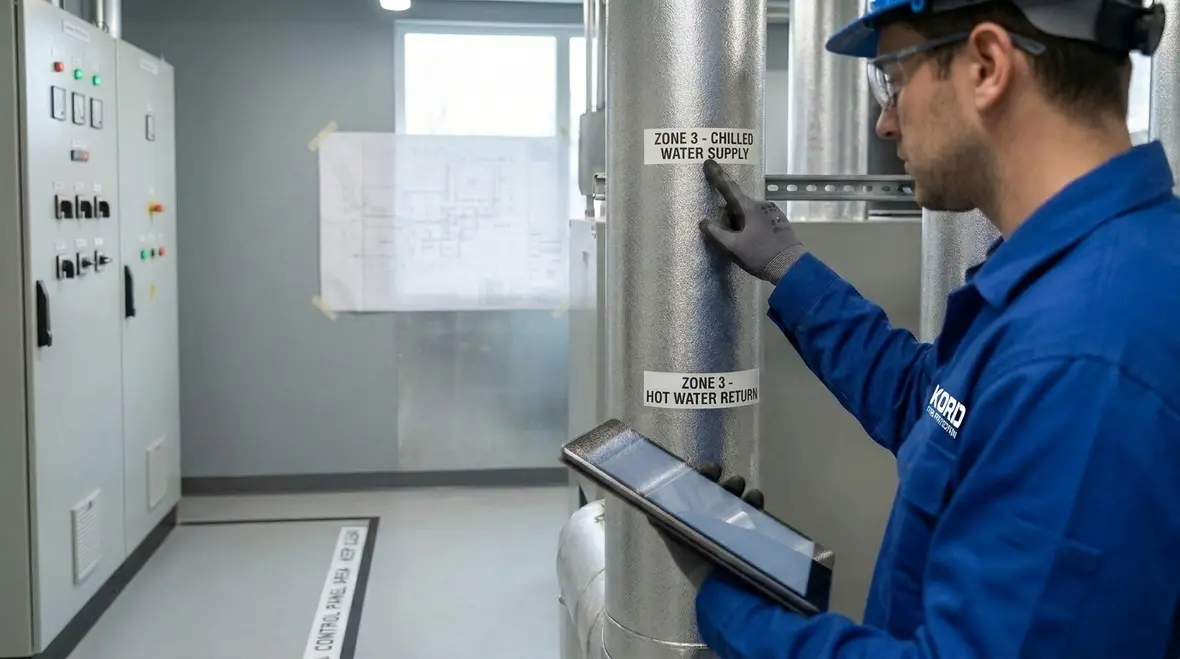 Organized fire suppression inspection reports and compliance documentation