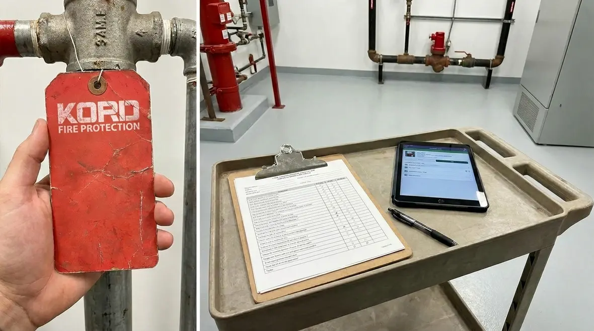 Fire suppression inspection tag featured image