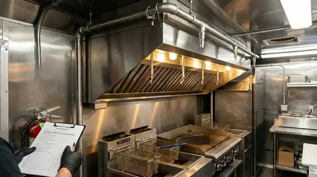 food truck fire suppression system