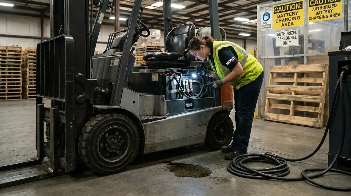 Warehouse forklift hazard areas requiring fire suppression coverage