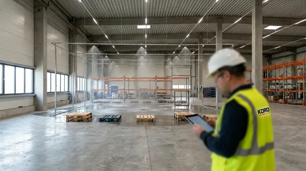 industrial fire suppression system