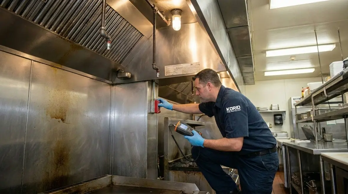 Commercial kitchen hood design and suppression zoning layout