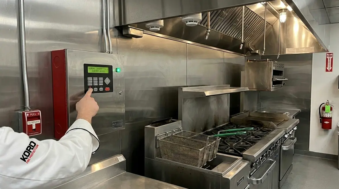 Detection and control for kitchen fire suppression systems hero image