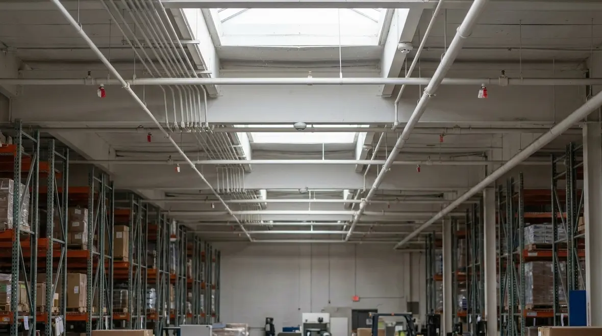 Detailed fire suppression design planning for high risk manufacturing areas