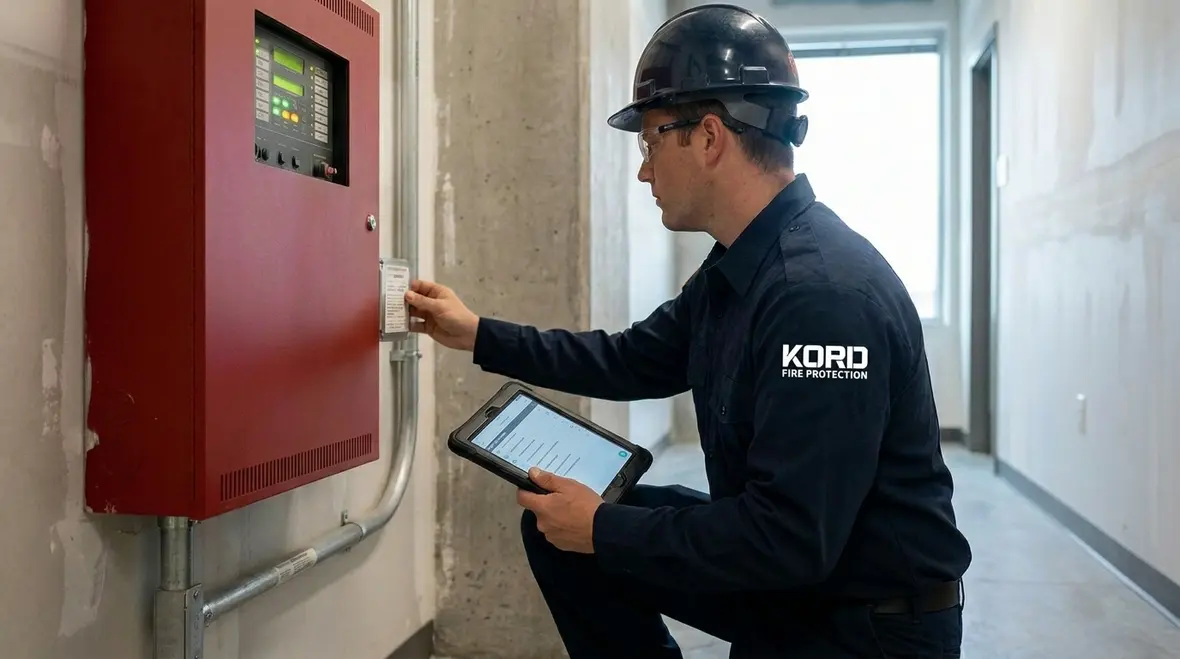 NFSA fire safety planning in a commercial building