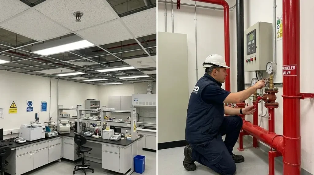 school fire suppression system