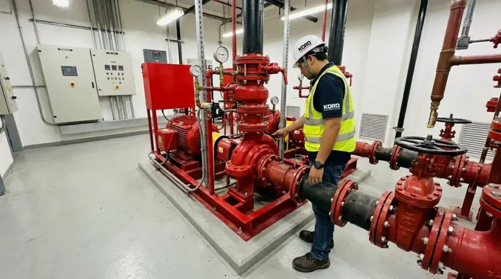 selecting industrial fire pumps