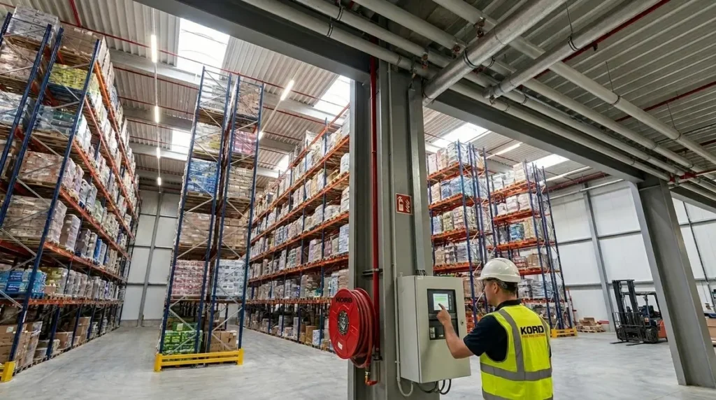 warehouse fire suppression strategies