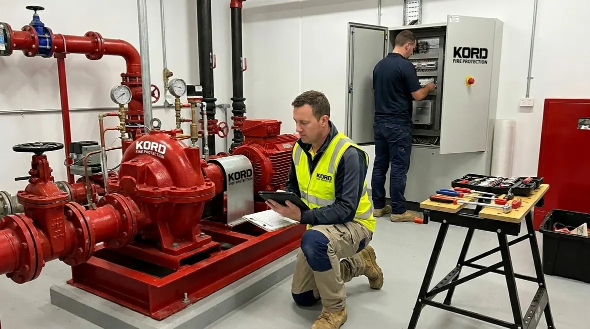 Commercial fire pump maintenance featured image