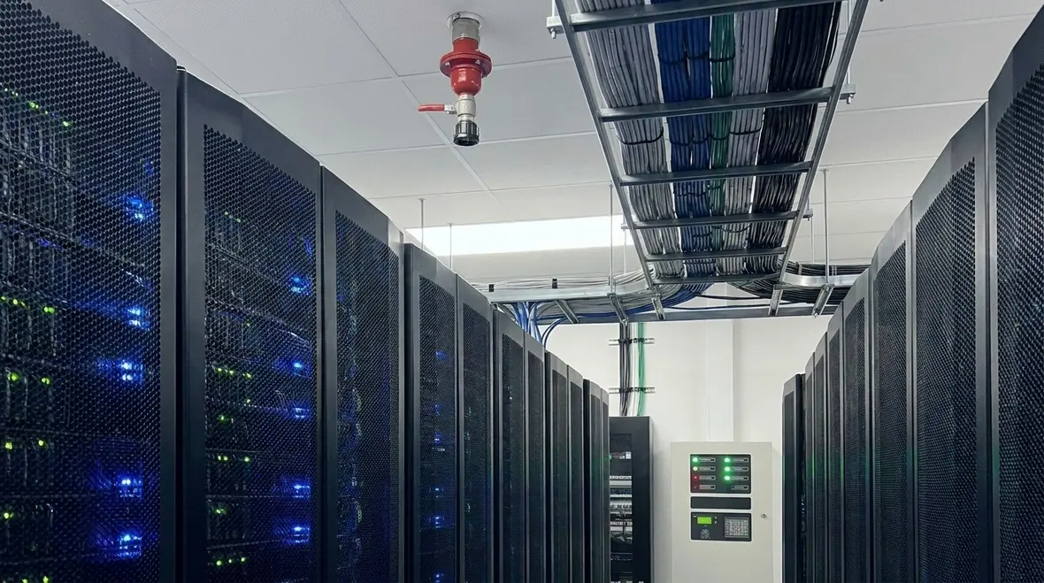 Commercial suppression systems protecting IT rooms