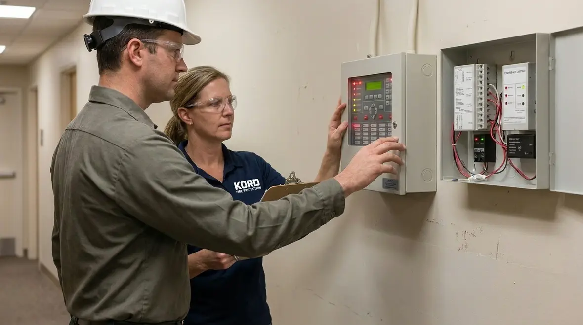 Commercial emergency systems integrated with backup power strategy