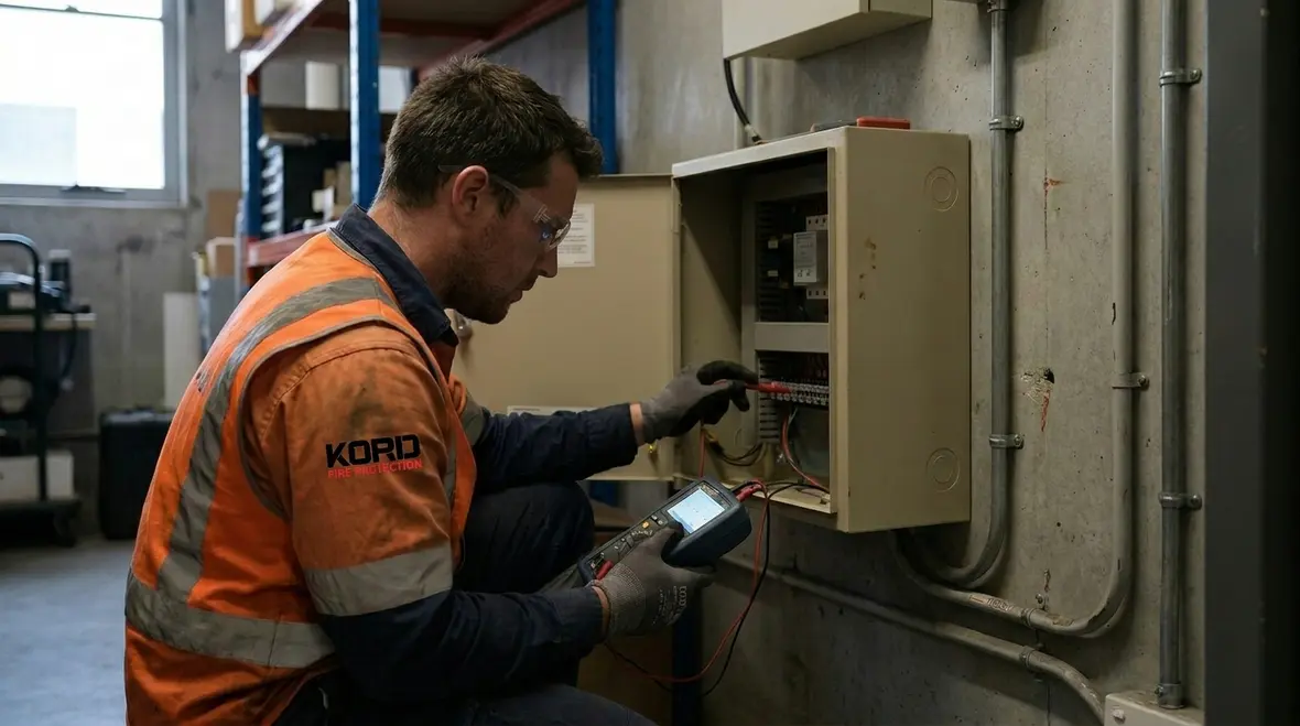 Backup batteries and supervised power supply for fire alarm redundancy