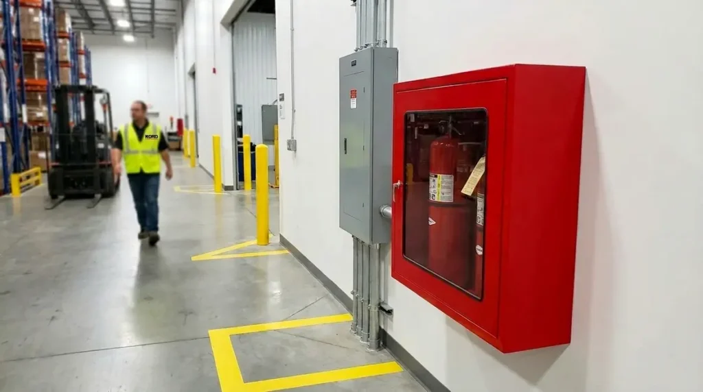 Fire Extinguisher Cabinet Placement