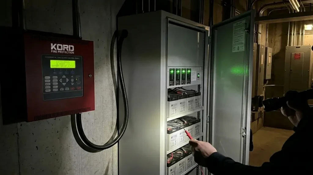 Fire alarm power supply redundancy
