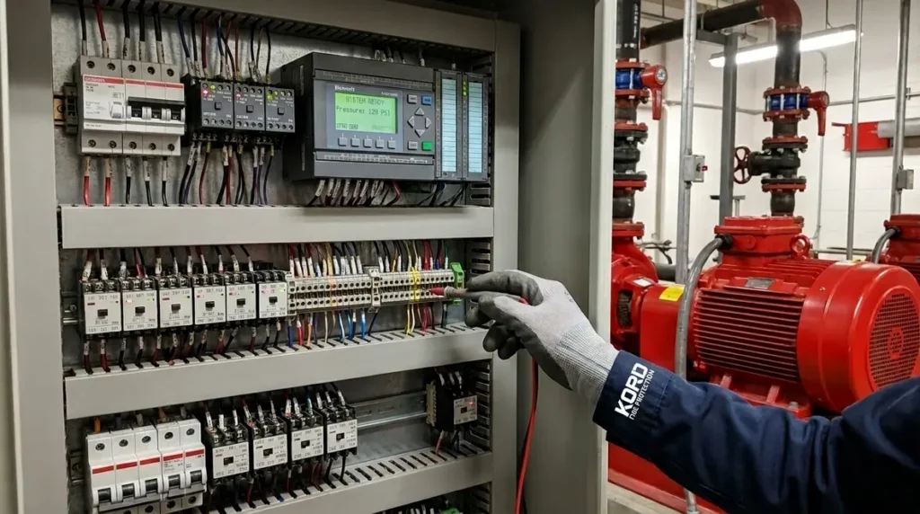 Fire pump electrical controller troubleshooting