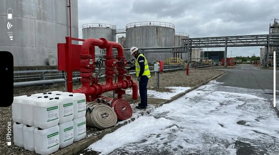 Fluorine-Free Foam F3 systems for fire protection