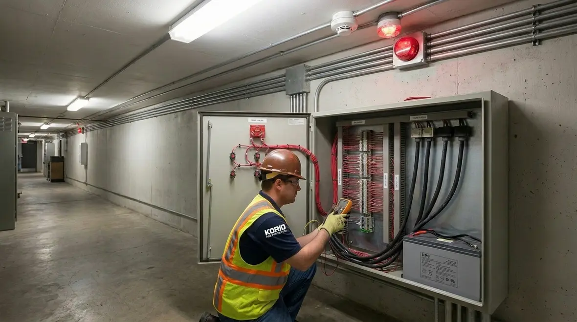Industrial control panels and coordinated safety systems during electrical upgrades