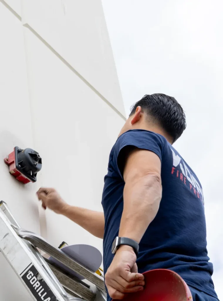LA fire alarm inspection