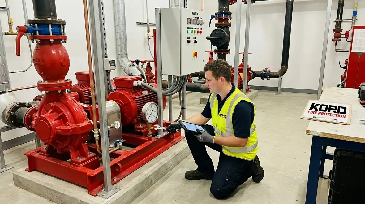 Proactive maintenance for fire pump system reliability hero image