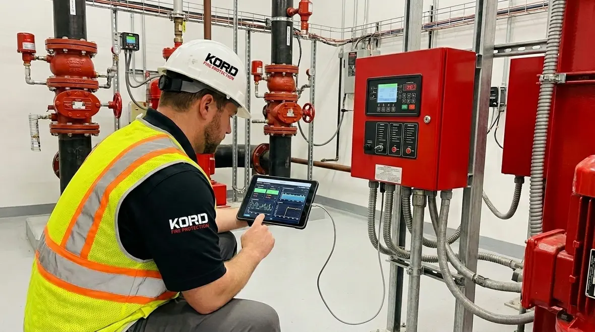 Standpipe system electrical monitoring panel and controls