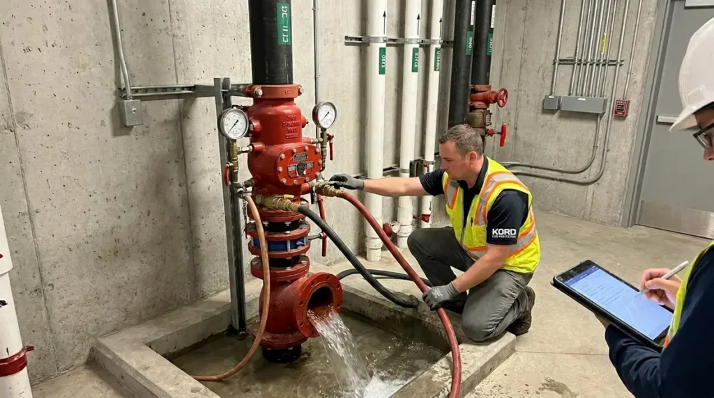 Standpipe system integrity testing