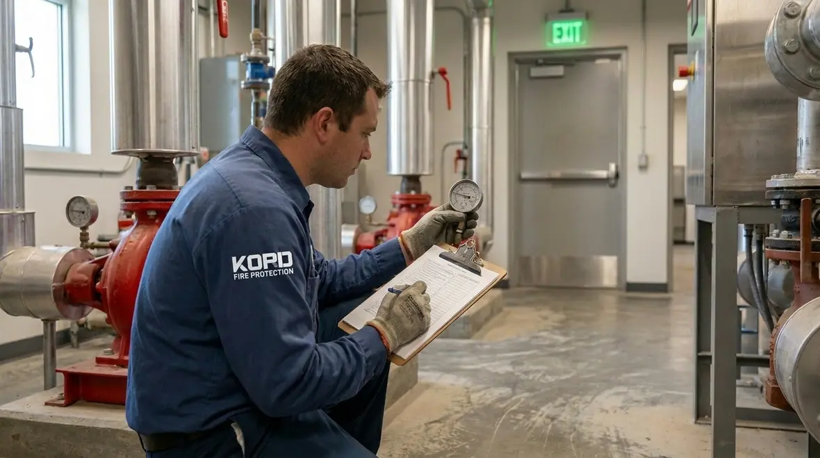 Fire protection systems supporting emergency readiness and inspections
