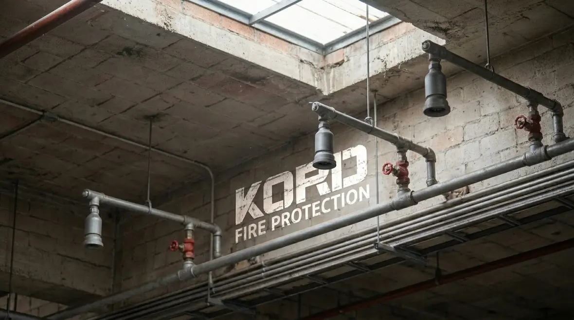 Technician monitoring and resetting automatic fire suppression system components