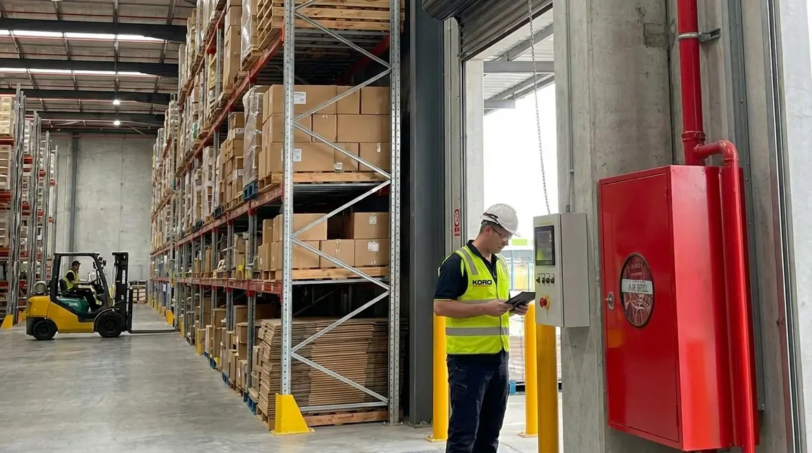 Choosing warehouse fire protection systems for logistics centers Australia