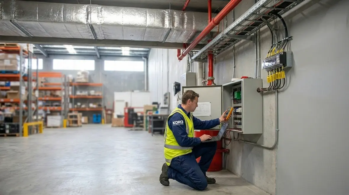 clean agent system commissioning and documentation