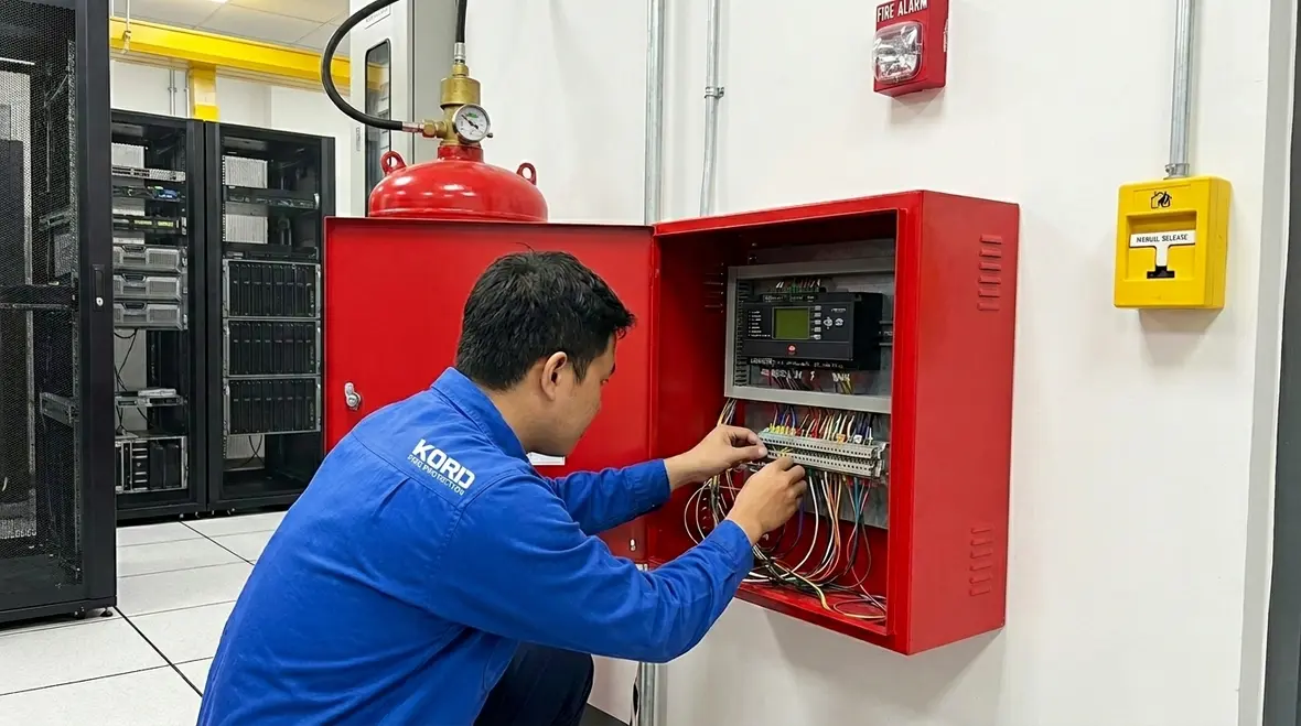 Electrical integration for clean agent systems in Australia