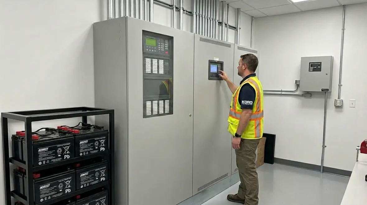 Reliable backup power for commercial fire alarm systems
