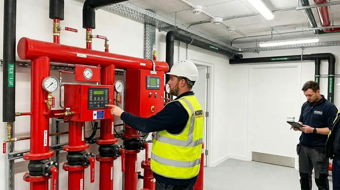 Advanced fire safety design for modern commercial complexes