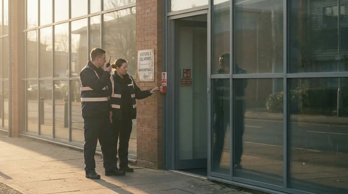 Monitored fire alarm equipment protecting warehouse operations