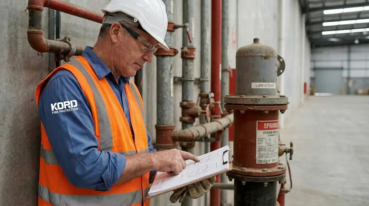 Commercial fire pump demand calculations and piping layout analysis