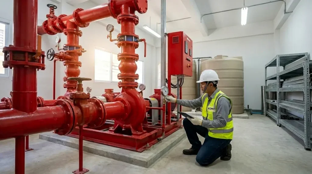 commercial fire pump sizing