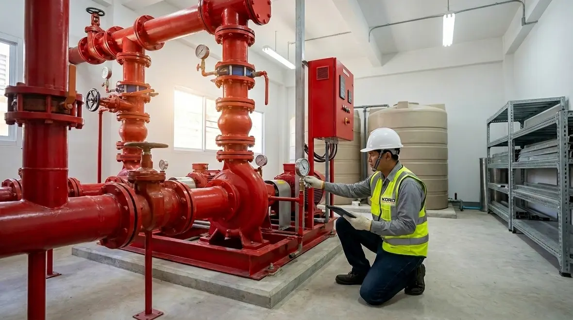 Commercial fire pump sizing in Australia