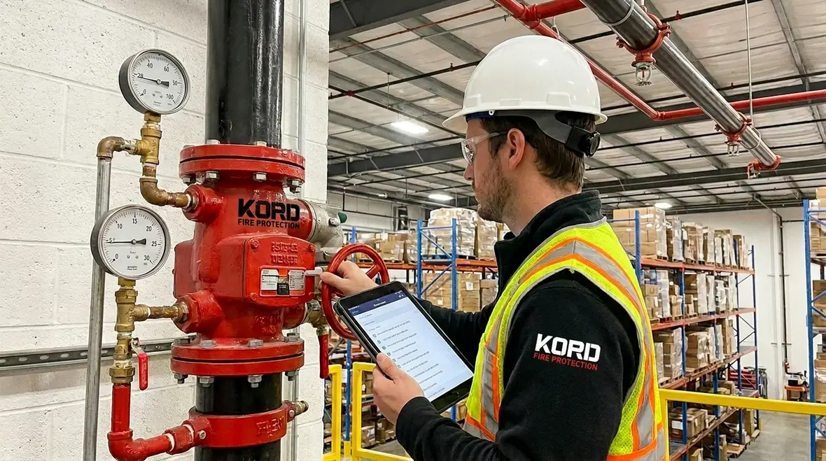 Commercial fire sprinkler reliability in a modern facility