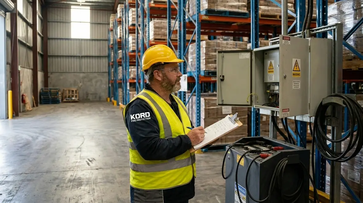 Warehouse hazard assessment for commercial fire suppression selection