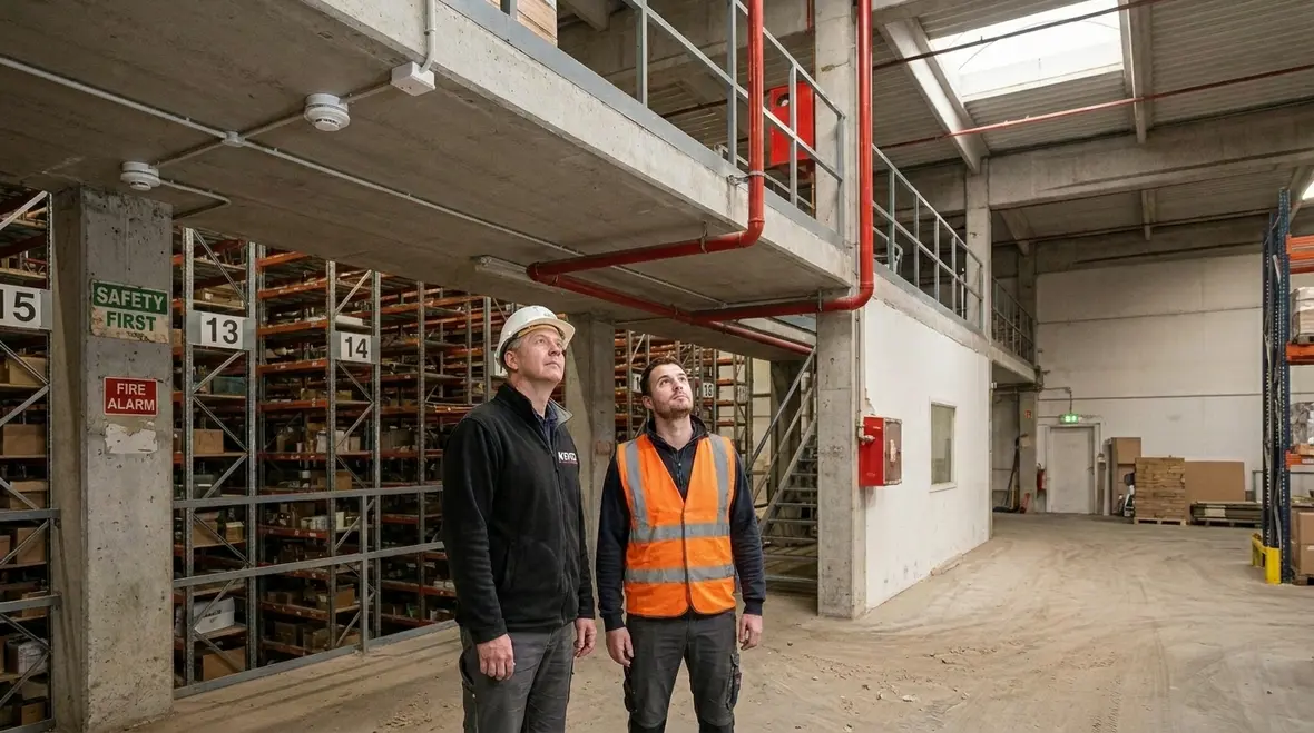 Detection and control equipment for commercial fire suppression systems