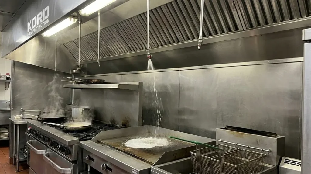 commercial kitchen suppression