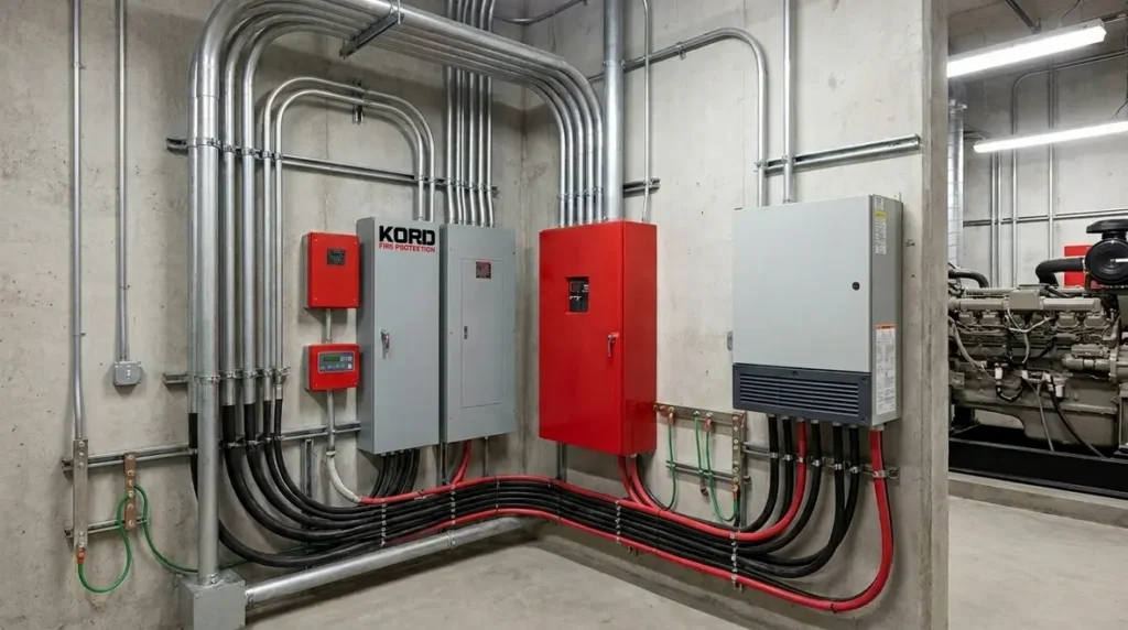 commercial pump room electrical