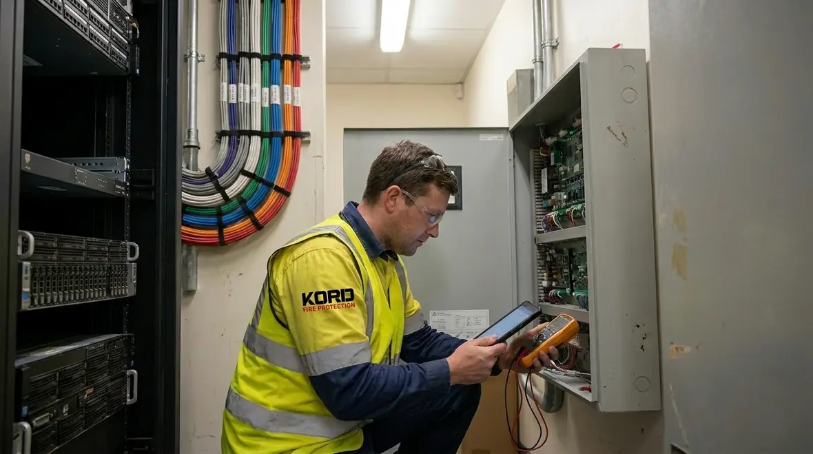 Data center racks protected by zoned fire suppression systems