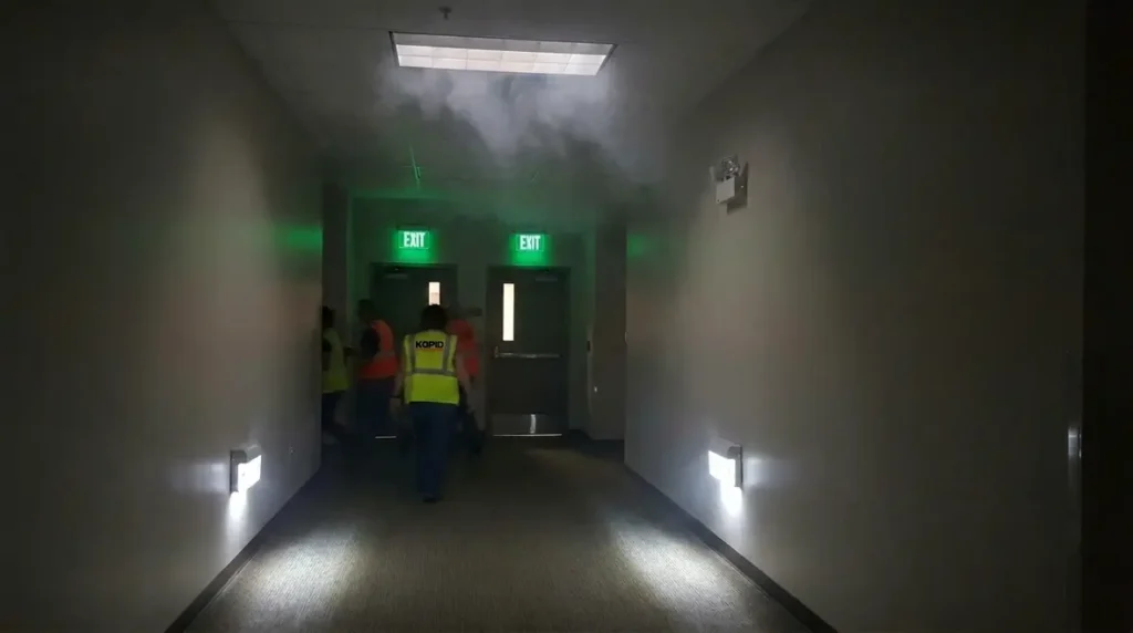 emergency lighting for fire safety