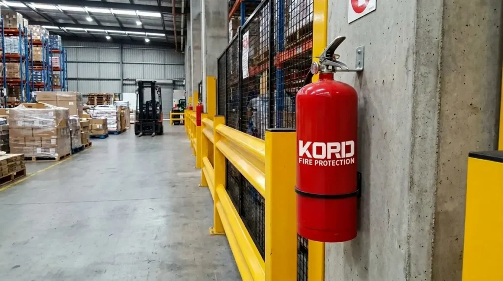 extinguisher placement for compliance