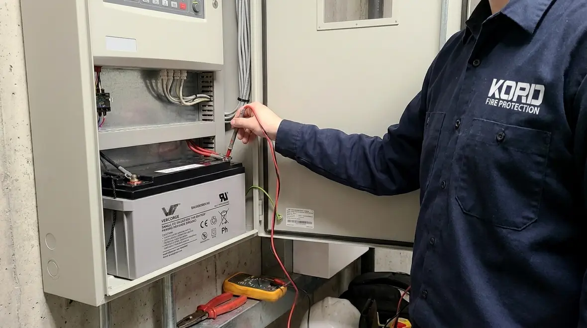 Fire alarm battery backup guide for commercial properties